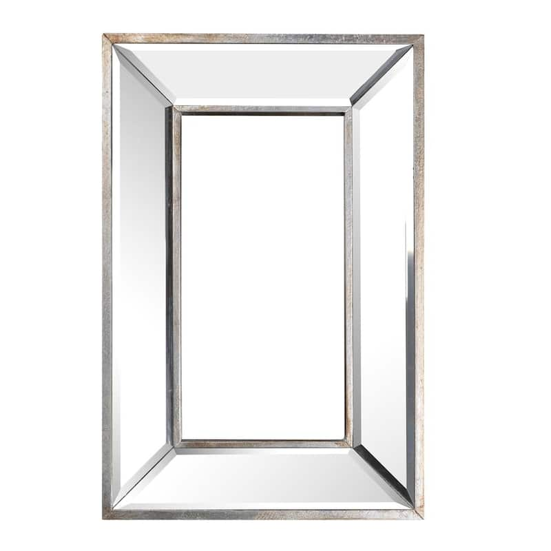 18 in. x 12 in. Mirrored Wall Art