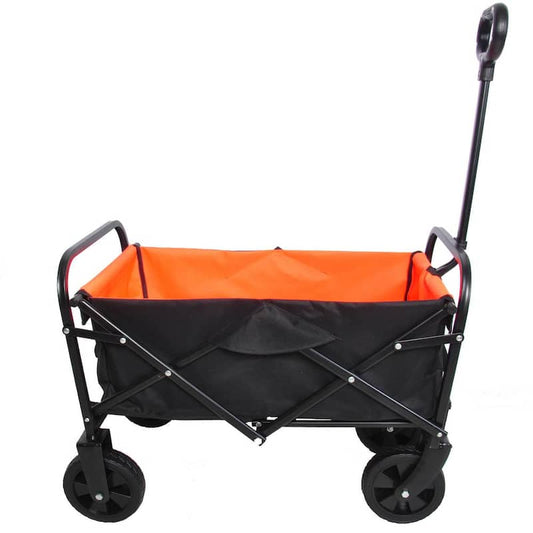 1.80 cu. ft. Fabric Bin Garden Cart Folding Wagon Cart