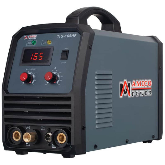 160 Amp TIG Stick Arc DC Inverter Welder with 95-Volt to 260-Volt Wide Voltage Welding, 80% Duty Cycle