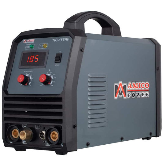 180 Amp TIG Stick Arc DC Inverter Welder with 95-Volt to 260-Volt Wide Voltage Welding, 80% Duty Cycle