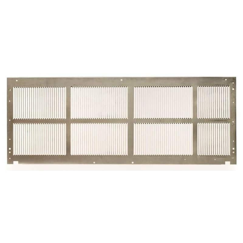 16 in. x 42 in. Single Pack Standard Stamped Aluminum Grille