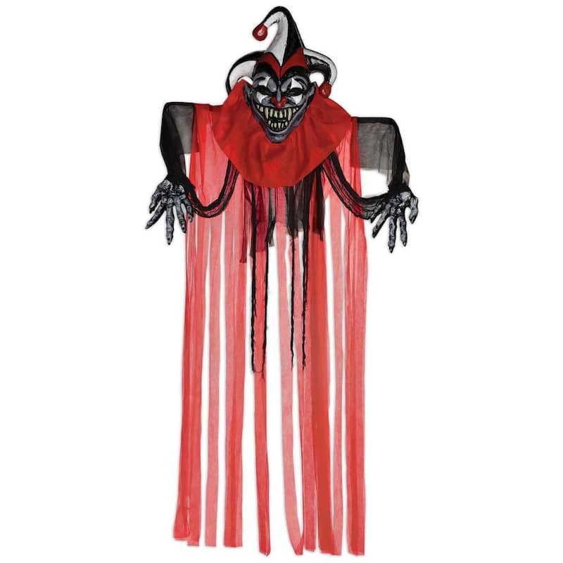 2 ft. x 8 ft. Halloween Carnival Door Curtain Prop