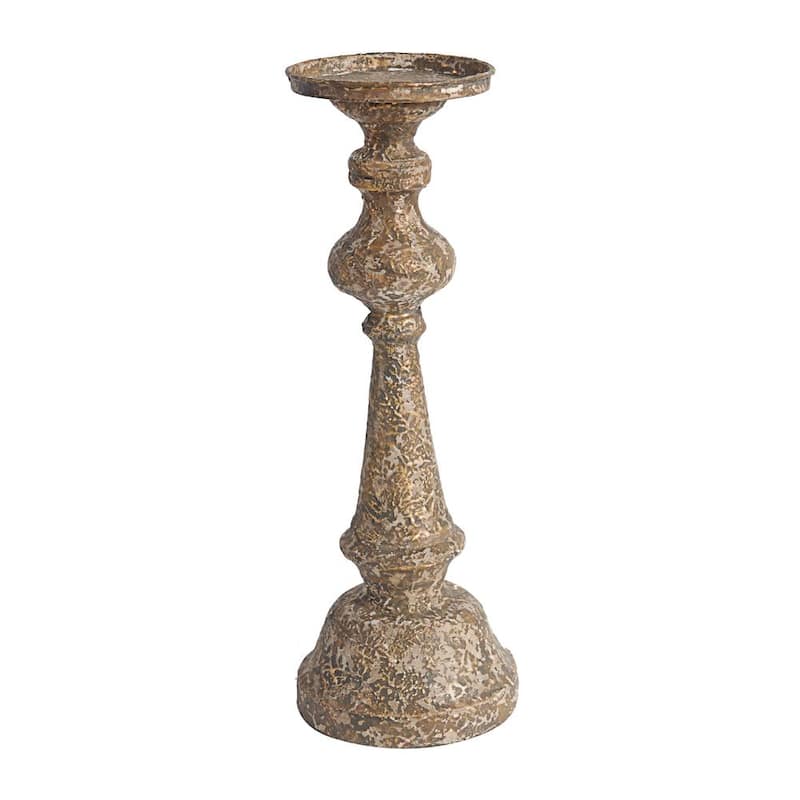 17.5 in. Alastair Antique Bronze Candle Holder