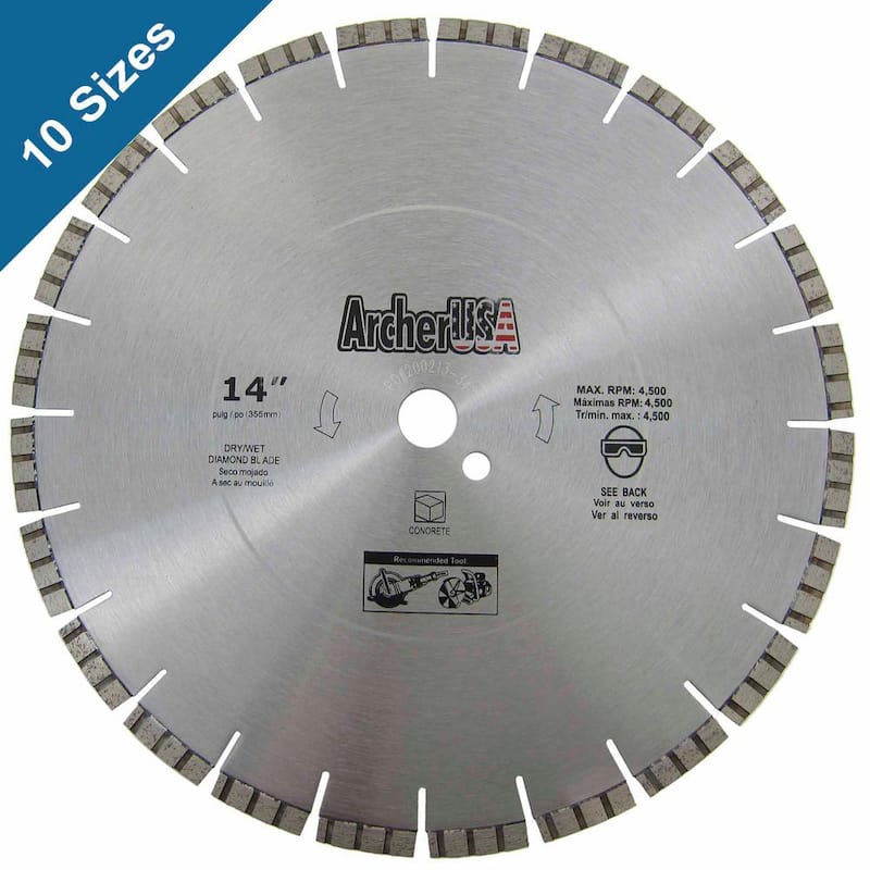 14 in. Diamond Blade for Concrete Cutting