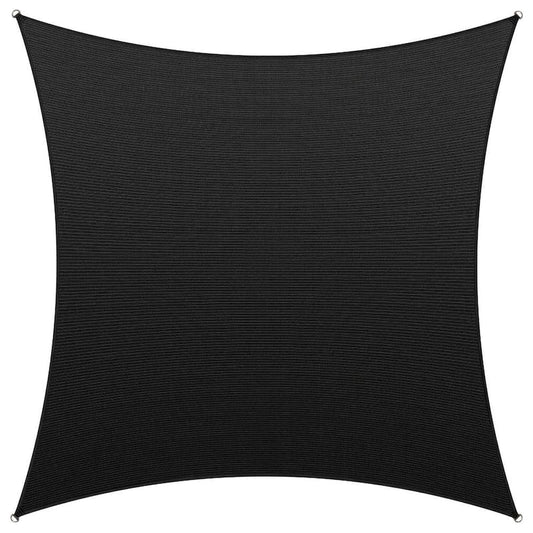 16 ft. x 16 ft. Black Square Shade Sail