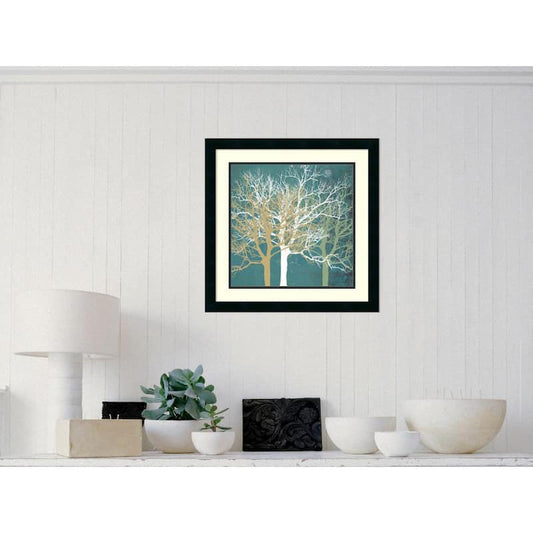 22 in. W x 22 in. H Tranquil Treesby Erin Clark Framed Art Print