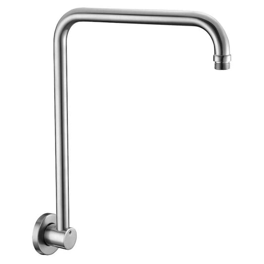 12 in. Wall Mount Shower Arm in Brushed Nickel