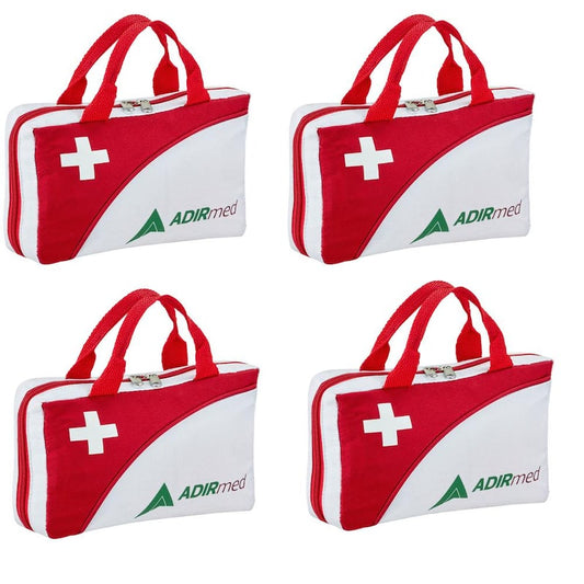 154-Piece First-Aid Kit in Red (4-Pack)